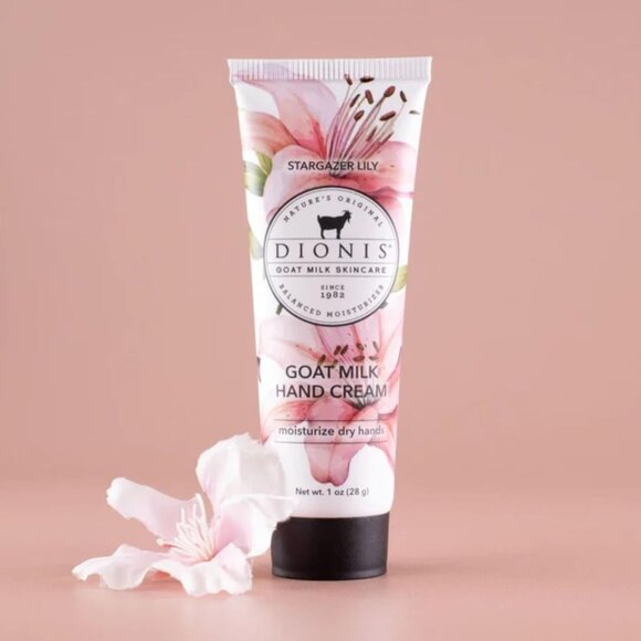 SEALED Dionis Stargazer Lily Salt Goat Milk Hand Cream - 1oz - Picture 1 of 6